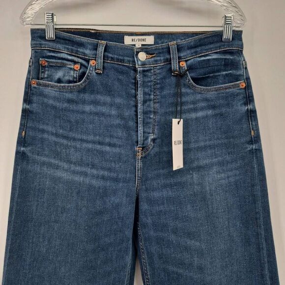 RE/DONE 70s Ultra High Rise Wide Leg Jeans Size 29 - Picture 4 of 11